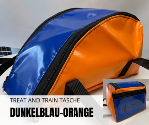 Tasche dunkelblau-orange