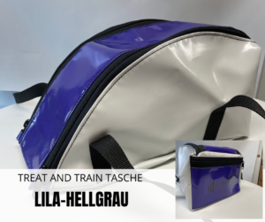 Tasche lila-hellgrau